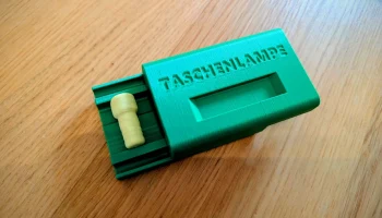 Knetroller Taschenlampe - Фонарик для раскатывания теста...
