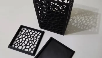 Настольный органайзер Voronoi - коробка с дополнительной ... Настольный органайзер Voronoi - коробка с дополнительной ...