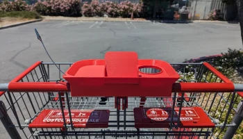 Поднос для тележки Costco 2
