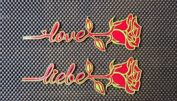 Двухцветная роза с текстом Love/Liebe v1.4 - без MMU....... 5