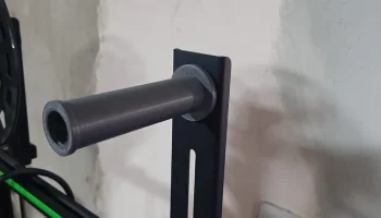Тонкий держатель катушки для штатной гайки........