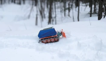 1:24 Радиоуправляемый ратрак || Снегоуборочный робот 5