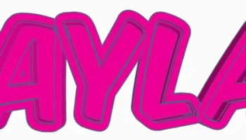 JAYL&AElig; LED- Namenslampe (Именная лампа)