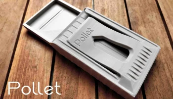 Pollet - прочный и тонкий кошелек, напечатанный на 3D-при..