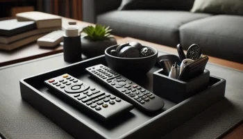 Дизайнерский дистанционный держатель, лоток с двумя чашам...