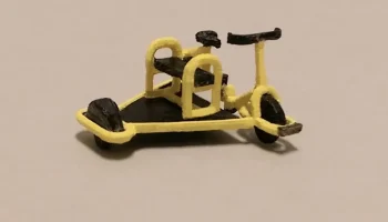 Рельсовый велосипед H0 в масштабе 1:87 4