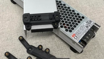 Meanwell UHP-350-xx для одинарной и двойной DIN-рейки......