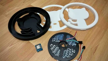 Octolamp - умная лампа/вывеска esp8266 с питанием от Wi-F.. 1