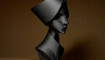 Минималистичная скульптура ЖЕНЩИНА...... 1