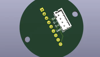 Плата Simagic QR USB Wheelside Плата Simagic QR USB Wheelside