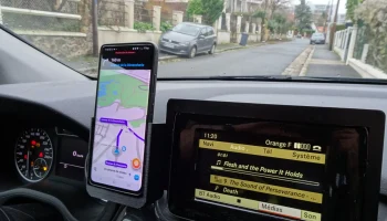 Mercedes Class B W246 держатель для телефона на экран (Galax 1