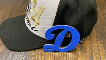 Логотип "Лос-Анджелес Доджерс" "D". Логотип "Лос-Анджелес Доджерс" "D".