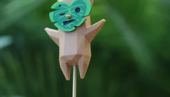 Корок Low Poly (из Zelda BOTW) 4