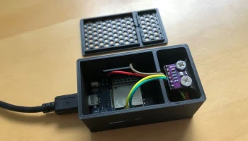 Чехол ESP32 Wemos D1 с креплением датчика BMP280......
