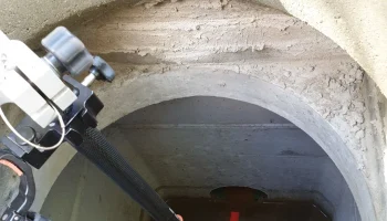 Перевернутая труба стойки диапазона... 3