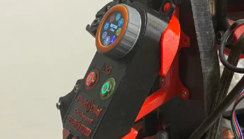 Подставка для подвески циферблата FluidNC на пластине YZ ...