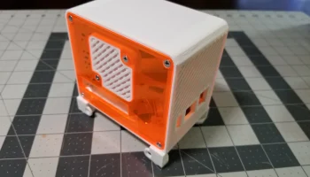 Мини-настольный чехол для Orange Pi 5 с ледяной башней, п... 4