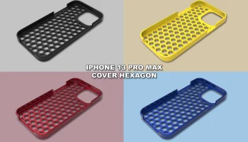 Iphone 13 Pro Max - чехол-футляр в форме шестиугольника..... 1