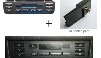 Двойная рамка перемещения переменного тока Din для BMW E4..