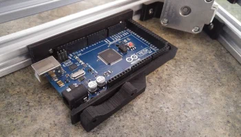 Крепление Arduino + RAMPS с вентилятором для открытой бал...
