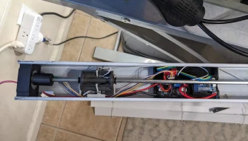 Автоматизированные наклонные жалюзи - внутренние креплени.. 4