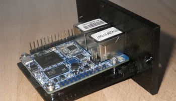 Монтаж в стойку для Orange Pi R1 2