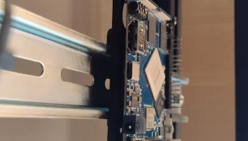 Orange Pi 4 LTS с креплением DIN 1