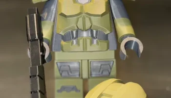 Мегафигурка Halo Master Chief Brick (масштаб 5:1) 2