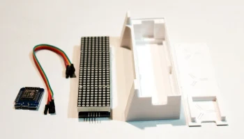 ESP8266 Wemos Часы Новости Погода Прокручивающаяся рамка.... 5