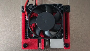 Корпус Orange Pi Zero 3 с вентилятором 1
