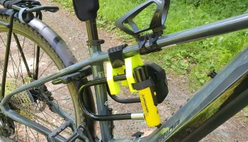 Двойное крепление d-lock для верхней трубы велосипеда