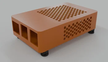 Оранжевый корпус PI-3B 2