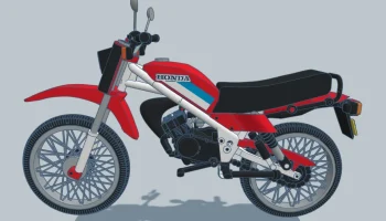Honda MT50 1979 года выпуска. Дизайнер Эд ван дер Хейден.... 8
