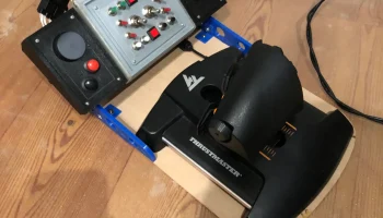 Дроссельная заслонка TWCS Thrustmaster - коробки для креп...