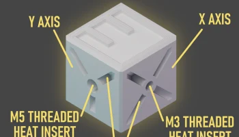 Ender 3 NG - калибровочный куб V2 2