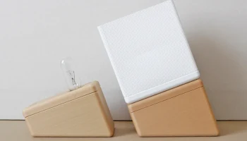 Lampe - дизайнерская лампа, полностью напечатанная на 3D-... 8