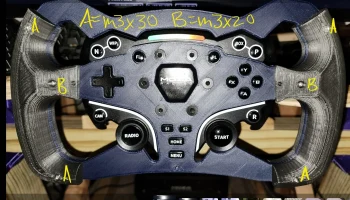 руль типа moza es Formula 1