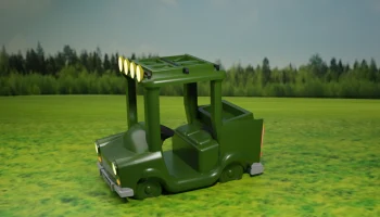 E3D Багги, похожий на Трабант