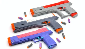 Снайперский пистолет Zinc .50 Nerf - Mag Fed - до 250 кад...