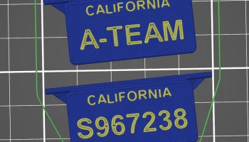 Обновление номерных знаков max Team (S967238 и A-Team) для 3 2