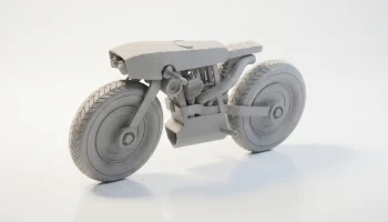 Футуристический мотоцикл Bik 3D для печати... 1