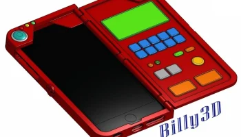 Чехол в стиле Pok&eacute;dex для iPhone (6+/6s+/7+) (старый диза... 2