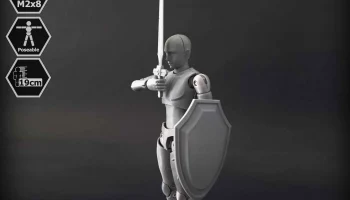 Фигурка A.D.A.M 01 в масштабе 1/10 4