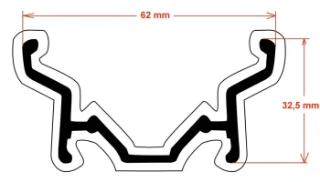 Заглушка профиля багажника для велосипеда / Fahrradtr&auml;ger... 3