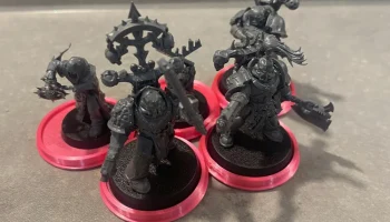 Магнитный поднос Warhammer 40k AoS - основание 32 мм...... 3
