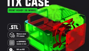 Sunshine's ITX NAS CASE 6 SSD SFX 140 мм СЕТКА ВЕНТИЛЯТОР...