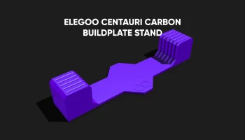 Подставка для держателя пластины Elegoo Centauri Carbon..... 7