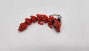 ГИБКИЙ БРЕЛОК С МИЛЫМ ДРАКОНОМ 2
