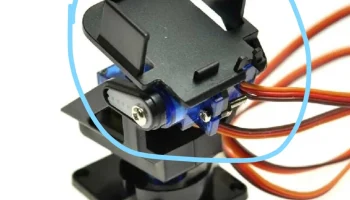 Держатель модуля ESP32CAM для модуля наклона и панорамиро.. 1