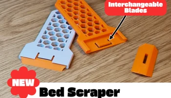 Скребок со сменными лезвиями / лезвия для 3D-печати.........